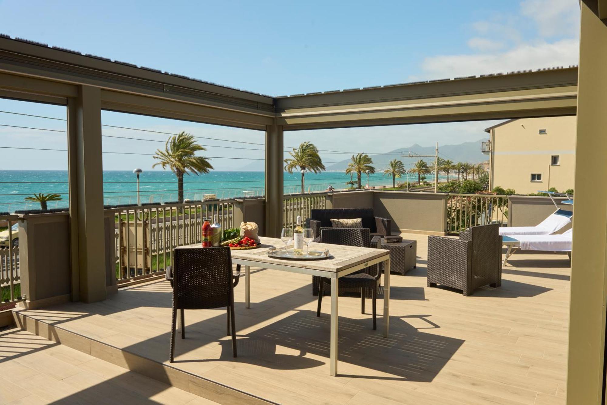 شقة Terrazza Sul Mare A بيترا ليغوري المظهر الخارجي الصورة
